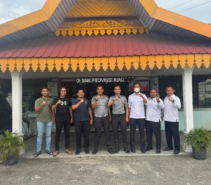 Terus bersinergi, Lapas Narkotika Rumbai Kuatkan Koordinasi Dengan BNN Provinsi Riau
