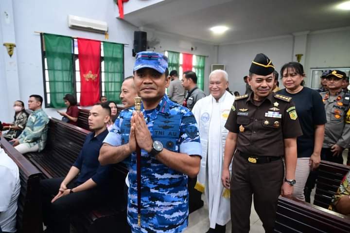 Danlanud Turut Dukung Pengamanan Nataru Di Wilayah Riau