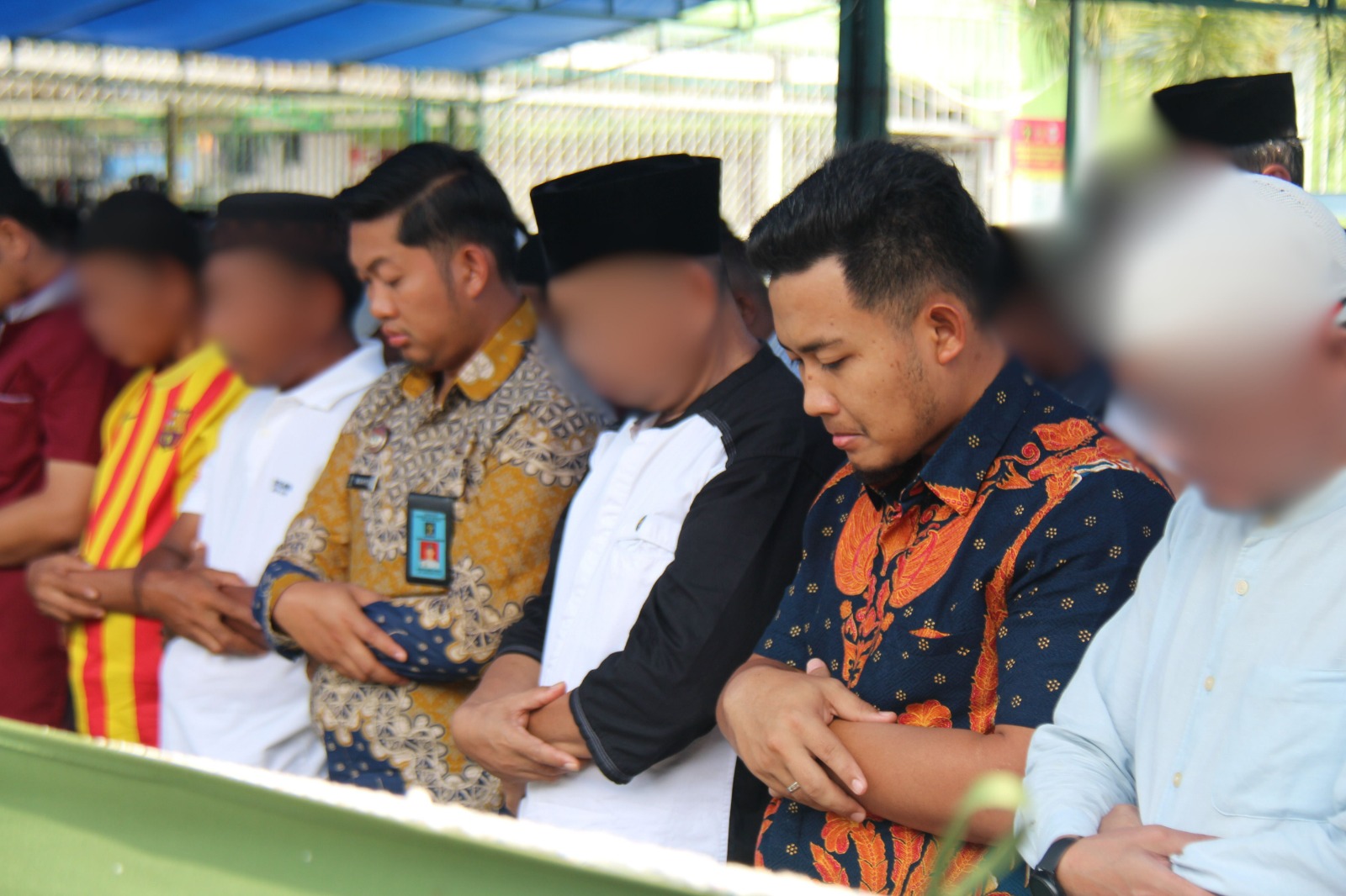 Berkah Awal Tahun, Petugas dan Warga Binaan Lapas Pekanbaru Sholat Jumat Berjamaah