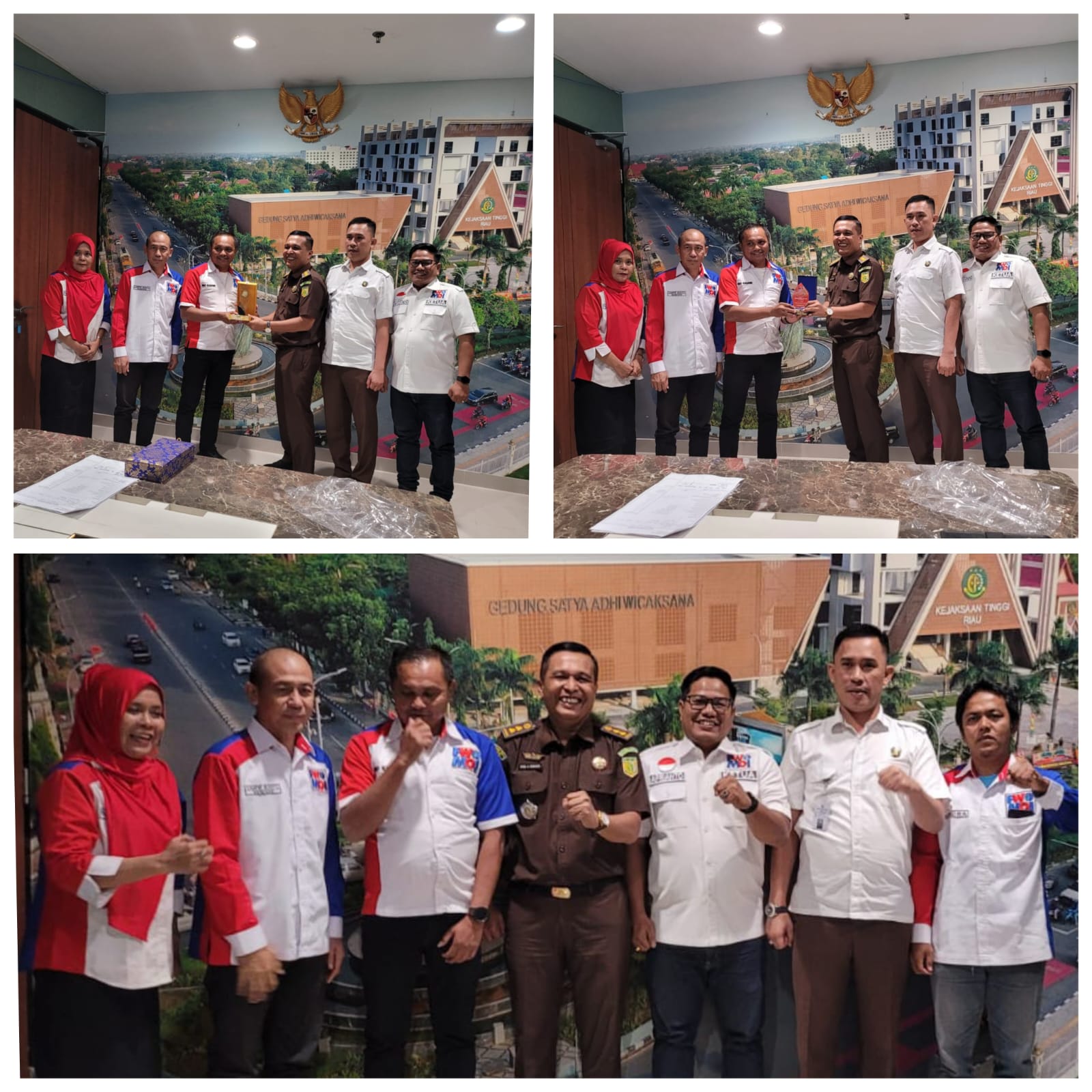 Silaturahmi dan Audiensi, DPW PWMOI Riau Siap Bersinergi dan Kolaborasi Dengan Kejati Riau
