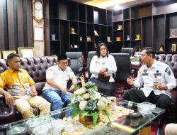 KPU Provinsi Riau Lakukan Audiensi dengan Kesbangpol Provinsi Riau Bahas Hibah dan Penguatan Pendidikan Pemilih