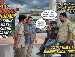 “APO JAMBI KURANG ORANG PINTER? SAMPE SIKOK ORANG PEGANG DUO JABATAN, URUSAN TANAH JADI KORBAN”