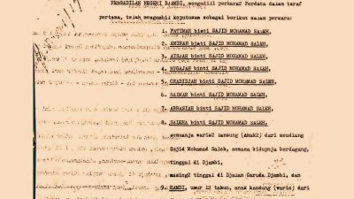 PENGUMUMAN RESMI & PERINGATAN HUKUM (LEGAL WARNING) TENTANG STATUS KEPEMILIKAN DAN DAFTAR AHLI WARIS SAH TANAH ALMH. RATUMAS SAIDAH BINTI PANGERAN KASIM