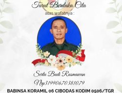 Babinsa Humanis Berpulang, Gemphita Raya Berduka atas Wafatnya Sertu Budi Rusmawan