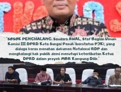 RAHASIA KAMPUNG DILIR TERBONGKAR: Notulen RDP Disandera, Jejak ‘Pokir’ Ketua Dewan Mulai Tercium L.I.M.B.A.H.