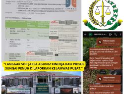 Batas Waktu Habis! L.I.M.B.A.H Pakai PERJA 017/2014 Desak Kejati Jambi Lakukan ‘Take Over’ Kasus SPAM Sungai Penuh.