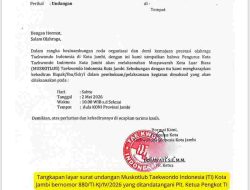 Ada Apa? KONI Kota Punya Aula, Muskotlub Taekwondo Malah Digelar di Kandang Provinsi