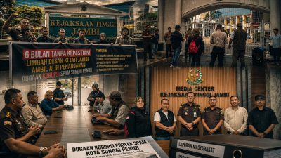 LIMBAH Tagih Kepastian Hukum, Kejati Jambi Didesak Ambil Alih Kasus SPAM